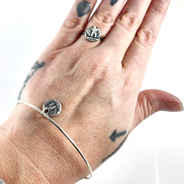 90% Silver 1992-98 Quarter Punch Out Jewelry - Necklace, Bracelet or Stacking Ring