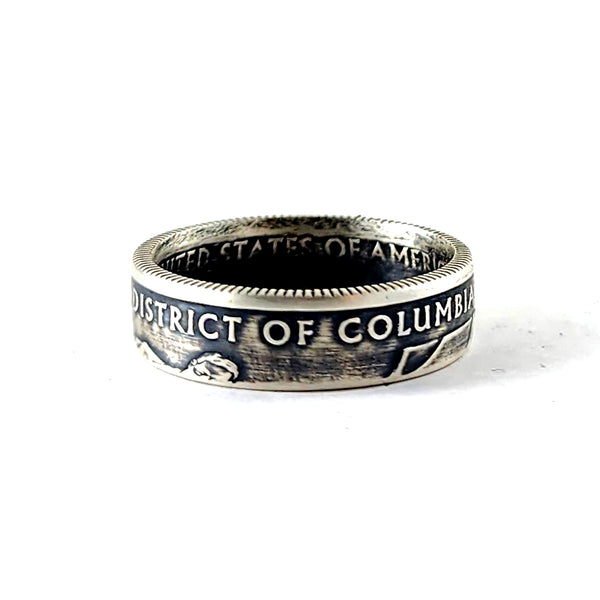 90% Silver District of Columbia Quarter Ring washington dc by midnight jo