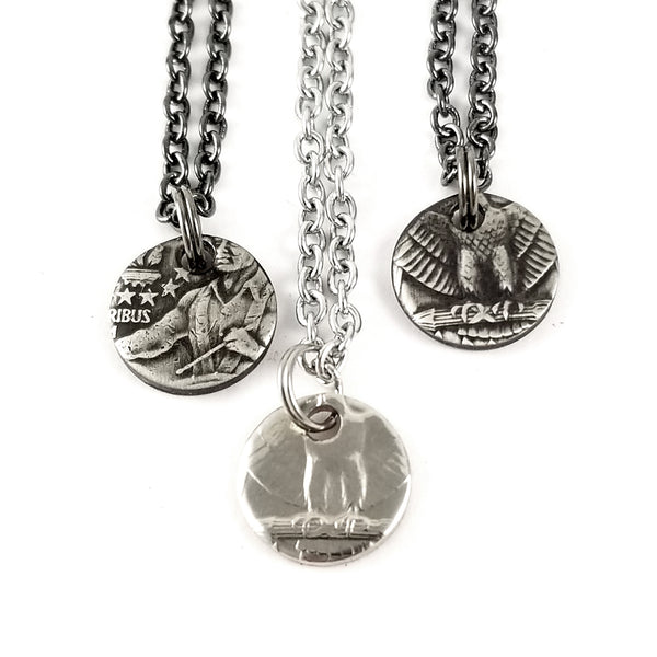 1965-1998 Washington Quarter Eagle Charm Necklace by midnight jo