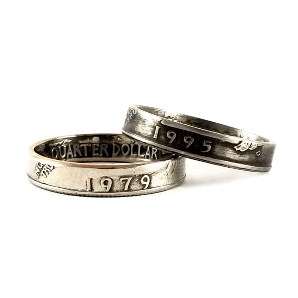 1965-1998 Washington Quarter Stacking Ring by midnight jo