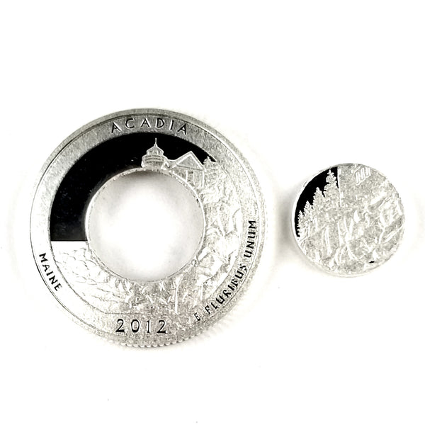 90% Silver National Park Quarter Rings by midnight jo