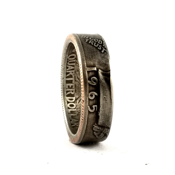 1965 Washington Quarter Ring by midnight jo