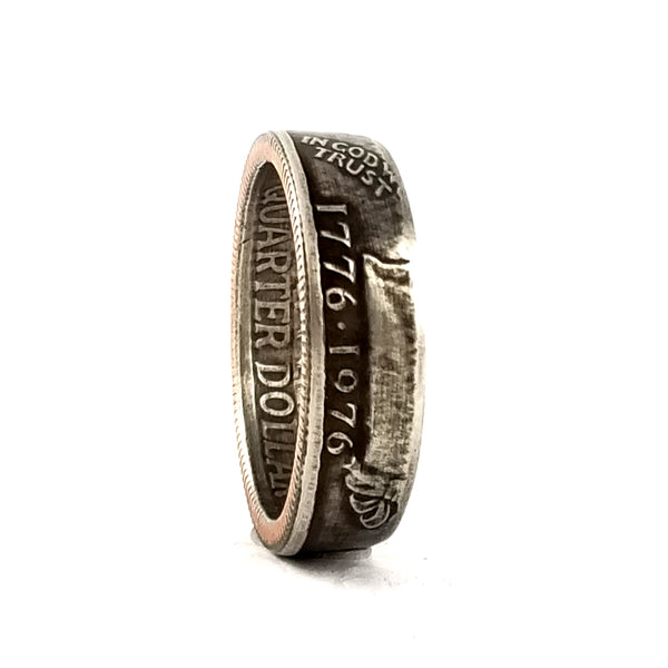 1776-1976 Bicentennial Drummer Boy Quarter Ring by midnight jo