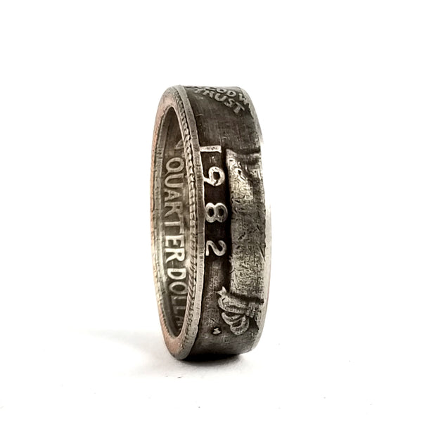 1982 Liberty Quarter Coin Ring by midnight jo