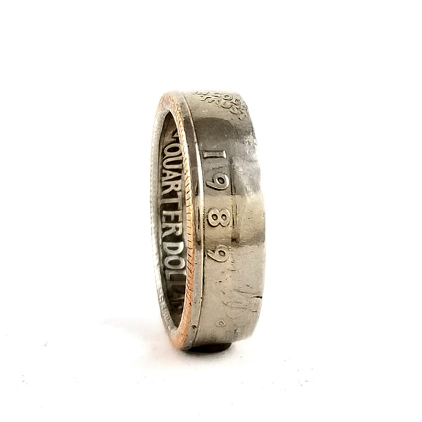 1989 Quarter Coin Ring by midnight jo