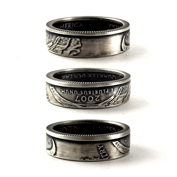 Silver Montana Quarter coin Ring by midnight jo