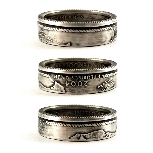 90% Silver Texas coin Ring by midnight jo