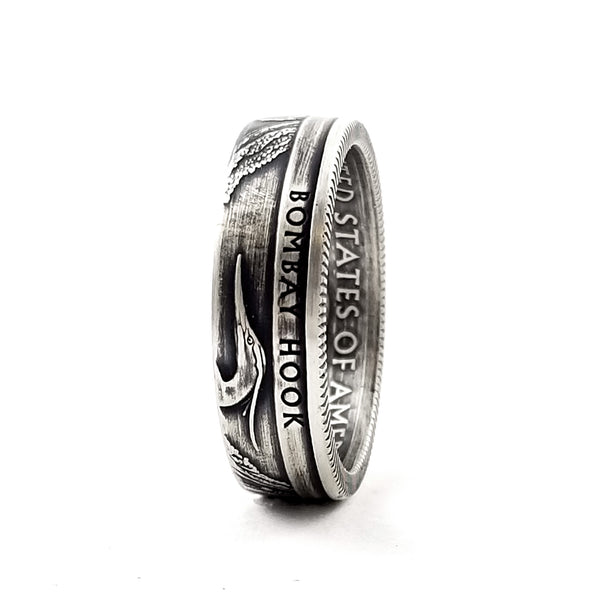 90% Silver Bombay Hook National Park Quarter Ring by Midnight Jo