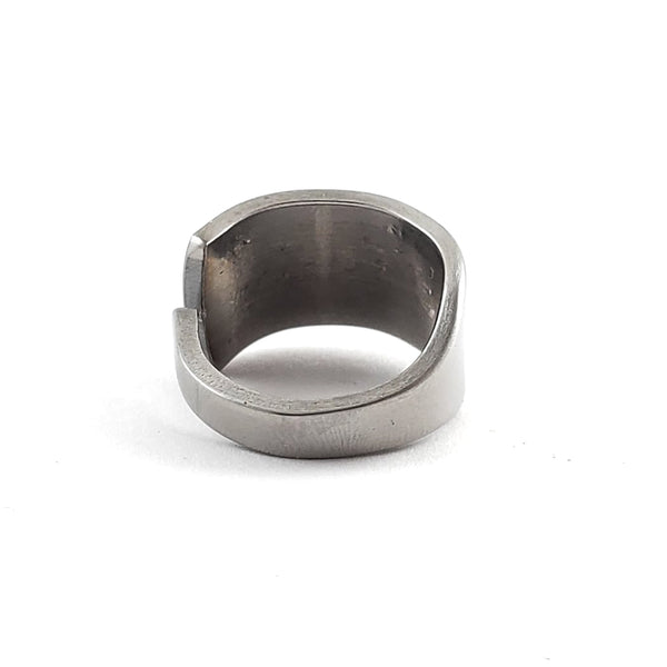 Campbells Soup Mm Mm Good Stainless Steel Spoon Ring by Midnight Jo