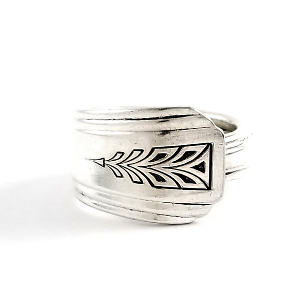 Oneida Silver Clarion Spoon Ring by Midnight Jo