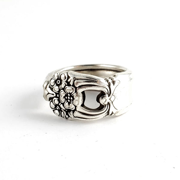 International Silver Eternally Yours Spoon Ring unique 5th wedding anniversary gift flatware
