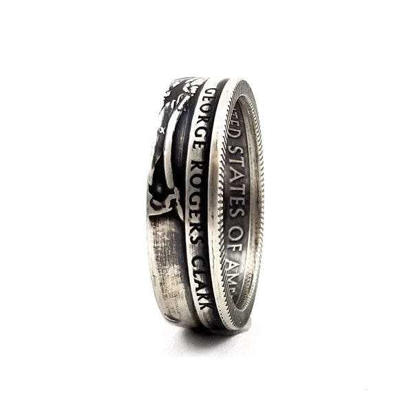 90% Silver George Rogers Clark National Park Quarter Ring by midnight jo