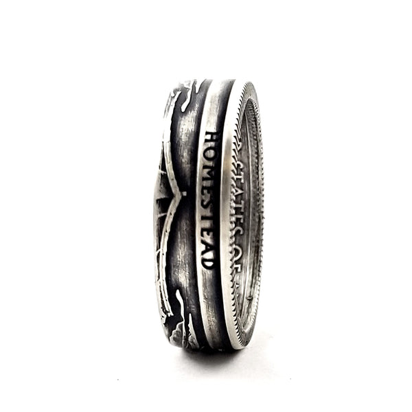 90% Silver Homestead National Park Quarter Ring by Midnight Jo