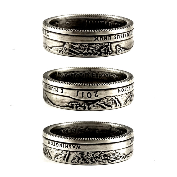 90% Silver Olympic National Park Coin Ring by midnight jo
