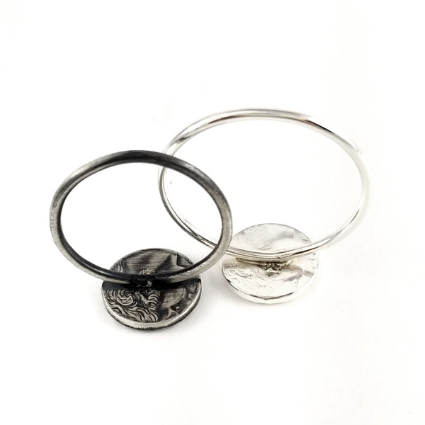 stacking coin rings by midnight jo