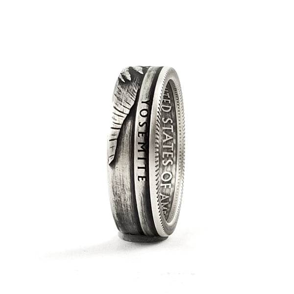 90% Silver Yosemite National Park Quarter Ring by midnight jo
