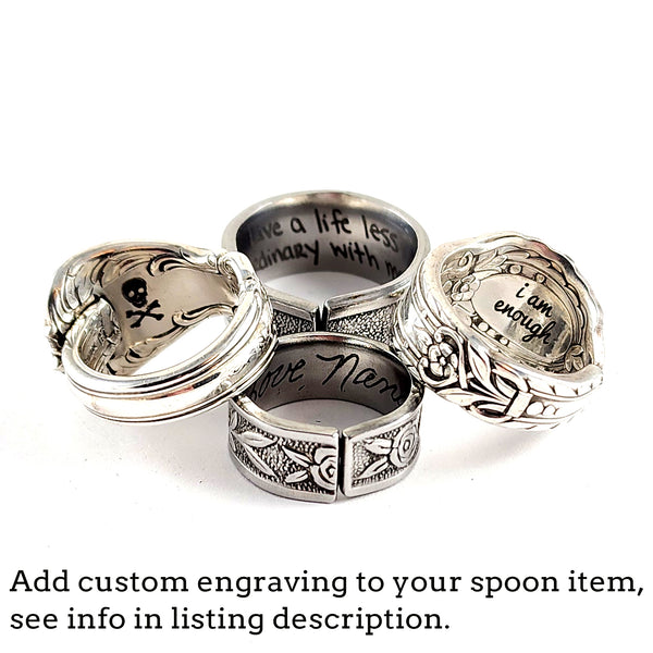 International Silver Hostess Demitasse Spoon Ring