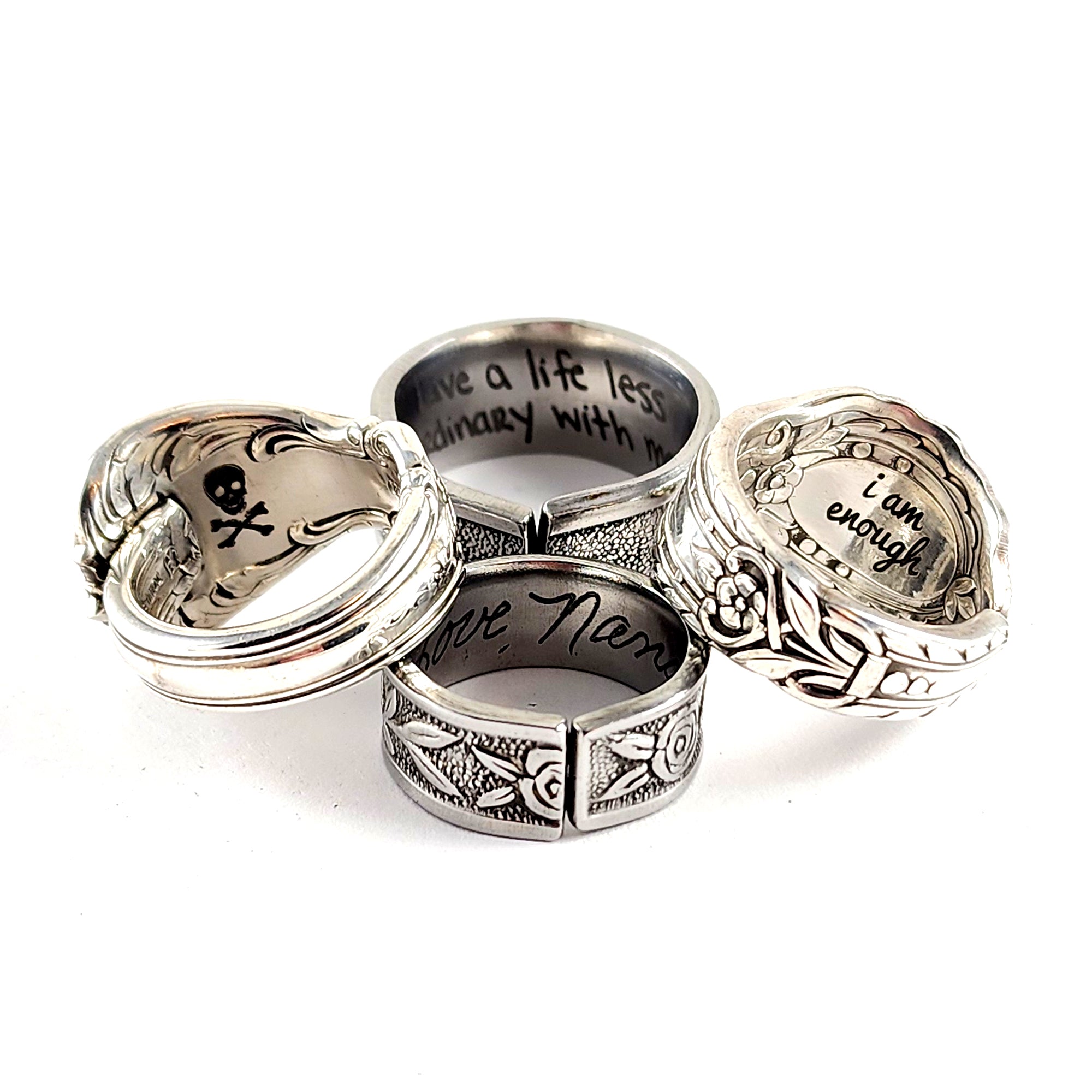 Add Custom Engraving to Your Spoon Jewelry by Midnight Jo