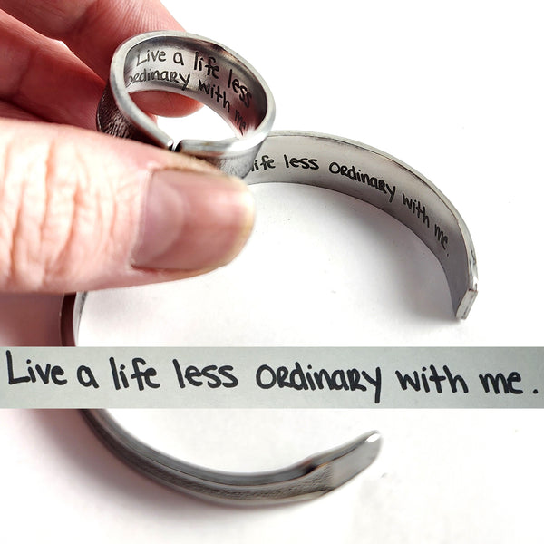 Add Custom Engraving to Your Spoon Jewelry by Midnight Jo