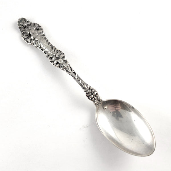 Sterling Silver Orange Blossom Spoon Stud Earrings A