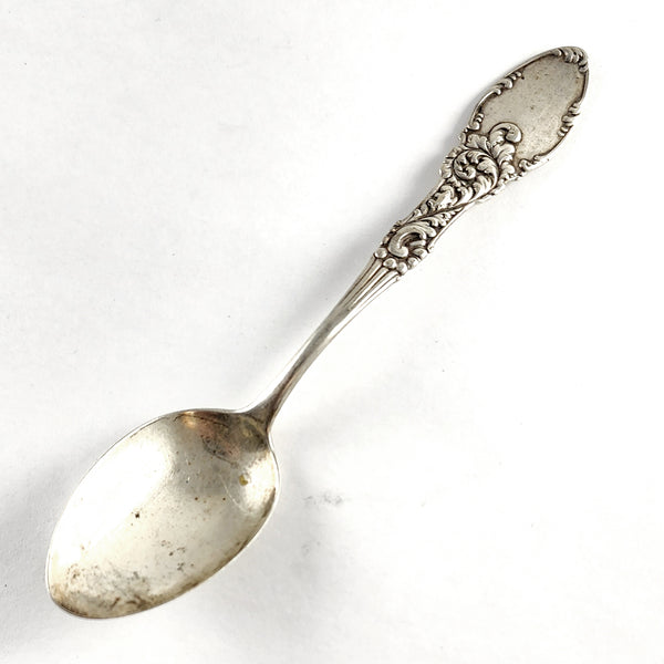 Sterling Silver Tyrolean Spoon Bar Stud Earrings