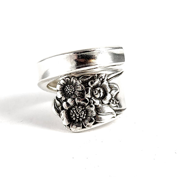 International Silver April Wrap Around Spoon Ring by Midnight Jo rogers