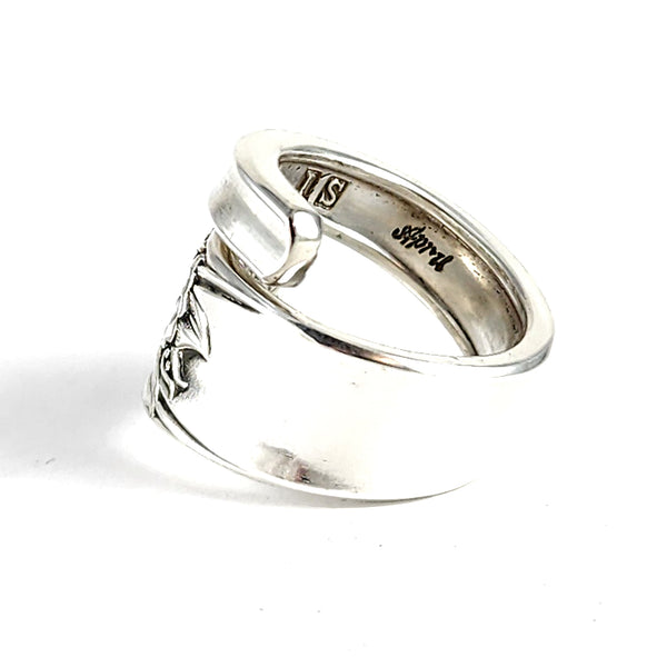 International Silver April Wrap Around Spoon Ring by Midnight Jo rogers