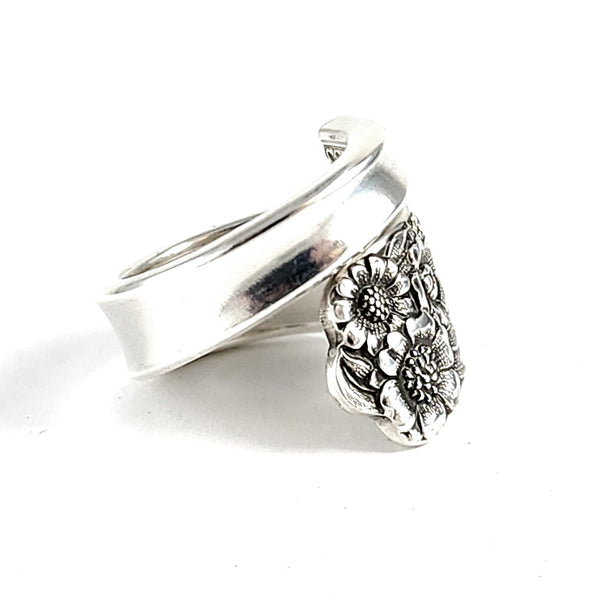 International Silver April Wrap Around Spoon Ring by Midnight Jo rogers