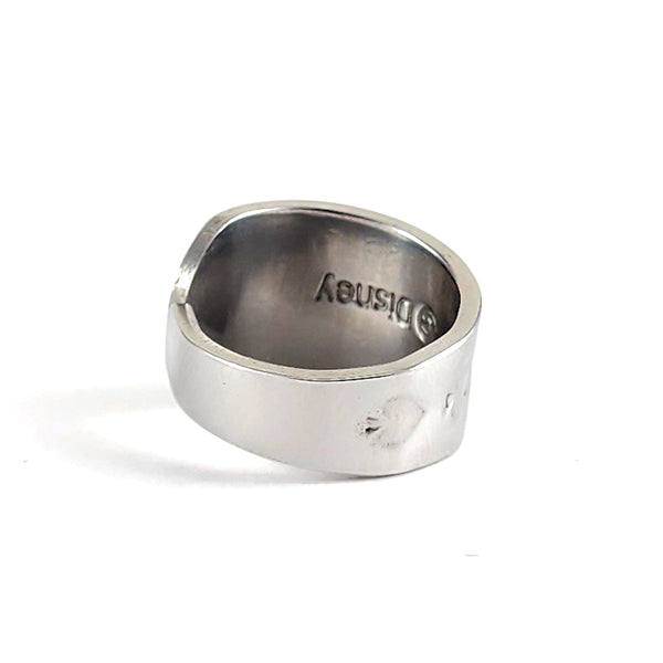 Alice in Wonderland Stainless Steel Spoon Ring by Midnight Jo echo card suits