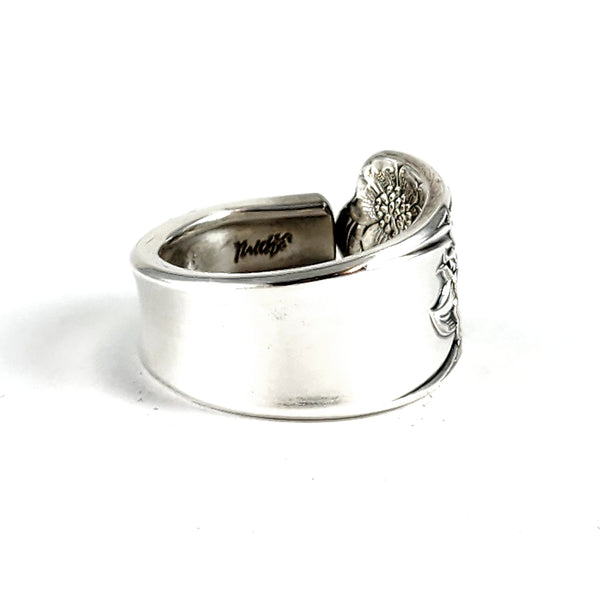 International April Spoon Ring by Midnight Jo rogers sons bros