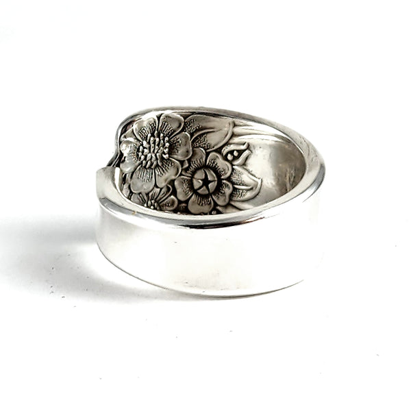 International April Spoon Ring by Midnight Jo rogers sons bros