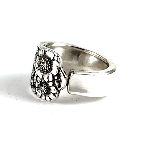 International April Spoon Ring by Midnight Jo rogers sons bros