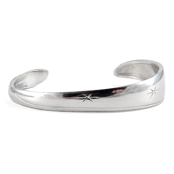 Vintage Mar-Crest Atomic Stainless Steel Spoon Cuff Bracelet by Midnight Jo marcrest