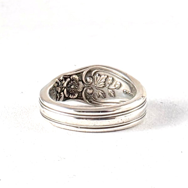 Gorham Buttercup Sterling Silver Narrow Band Spoon Ring by Midnight Jo