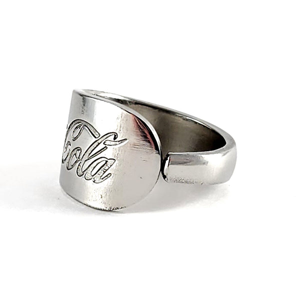 Coca-Cola Stainless Steel Spoon Ring Midnight Jo