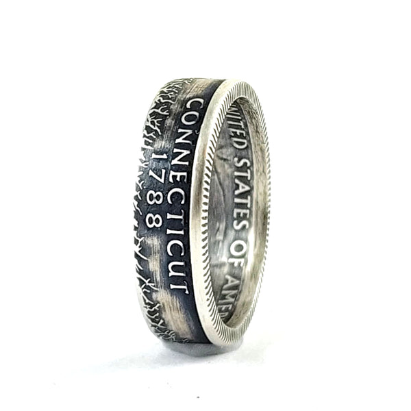 90% Silver Connecticut Quarter Ring coin ring by midnight jo