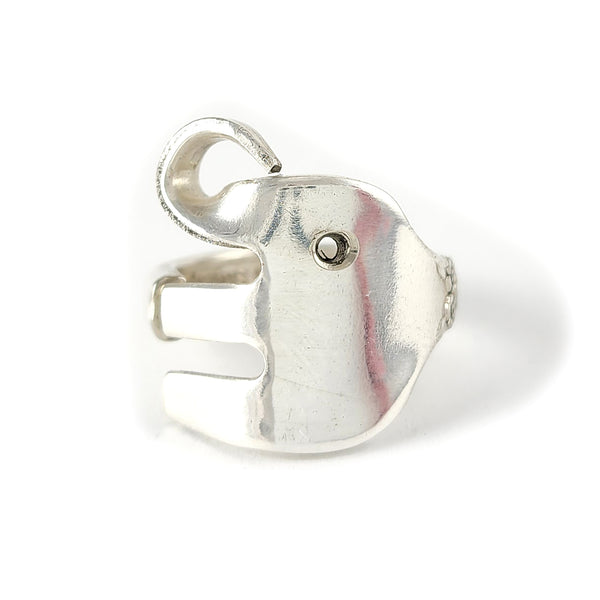 Mini Elefork Cocktail Fork Ring