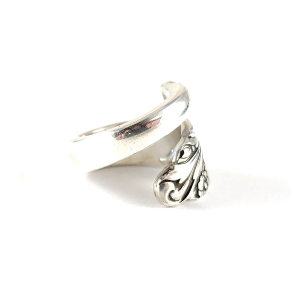 Oneida Evening Star Wrap Around Spoon Ring by Midnight Jo silverplate flatware