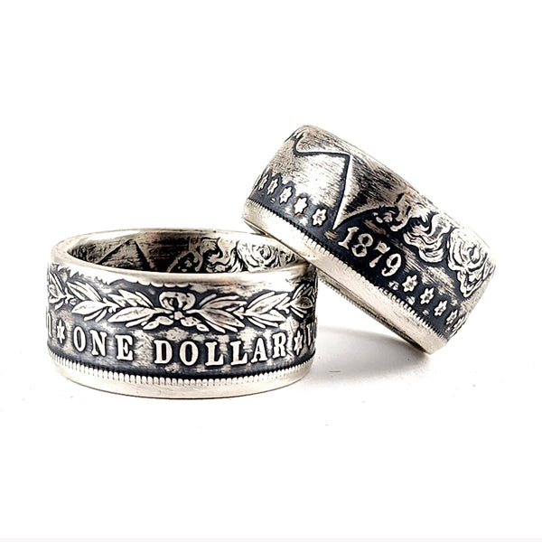 90% Silver Morgan Dollar Ring by Midnight Jo silver dollar rings