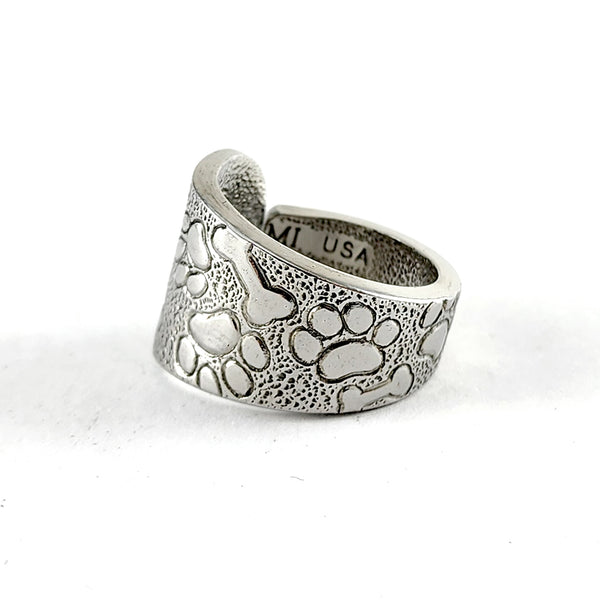 Oliver Dog Stainless Steel Spoon Ring Midnight Jo liberty tabletop