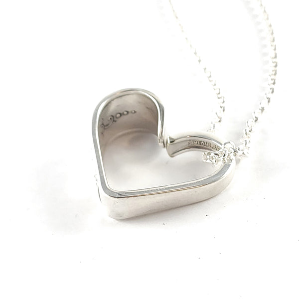 Oneida Presentation Floating Heart Spoon Necklace by Midnight Jo