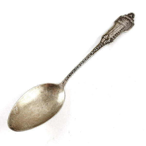 Antique Santa Barbara California Sterling Silver Souvenir Spoon Ring - Made to Order