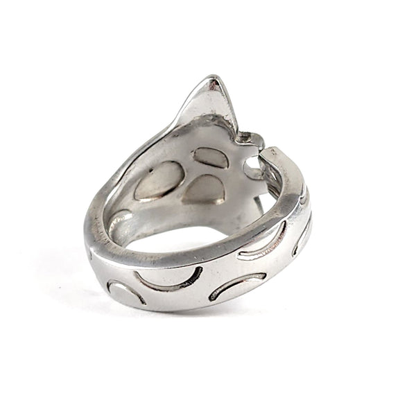 Giraffe Stainless Steel Spoon Ring by Midnight Jo safari