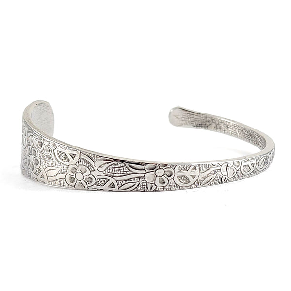 Liberty Tabletop Woodstock Stainless Steel Spoon Cuff Bracelet by Midnight Jo