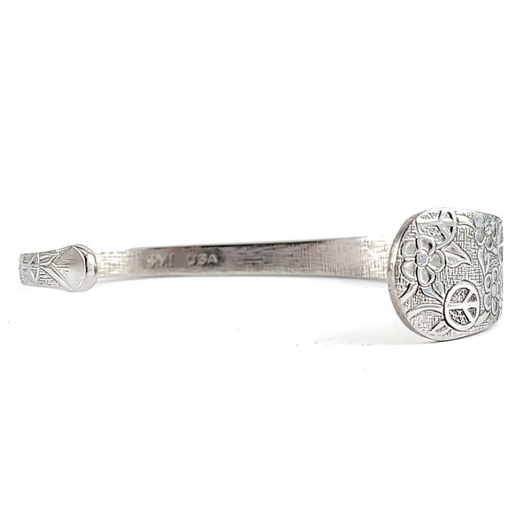 Liberty Tabletop Woodstock Stainless Steel Spoon Cuff Bracelet by Midnight Jo