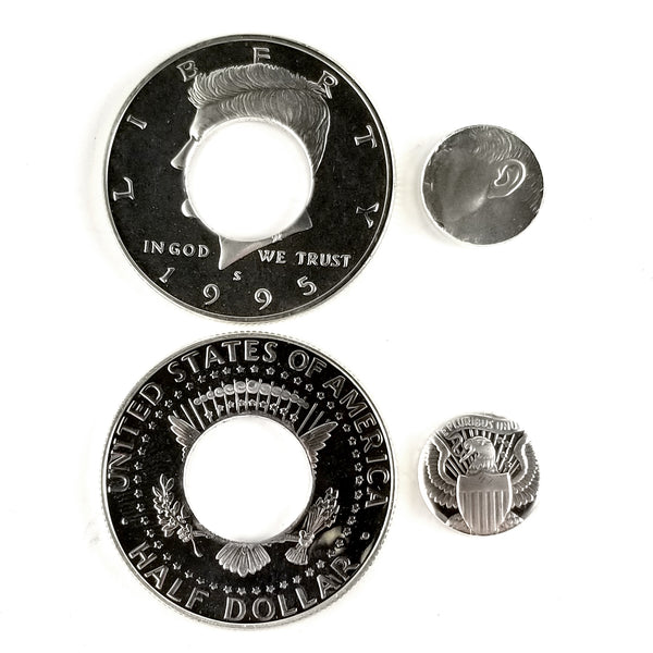 Silver 1992-2020 Kennedy Half Dollar Ring