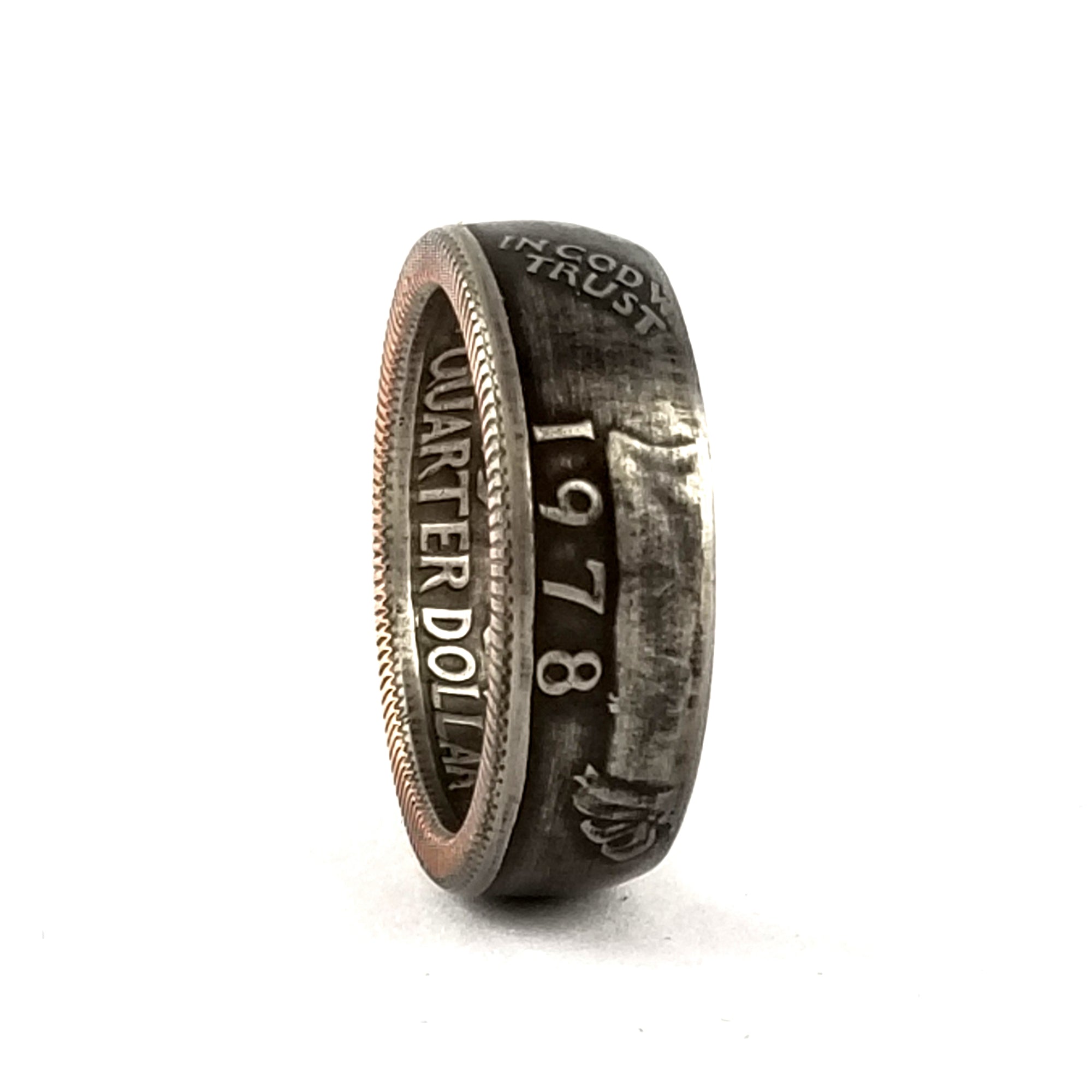 1978 Quarter Coin Ring 1978 Birthday Gift