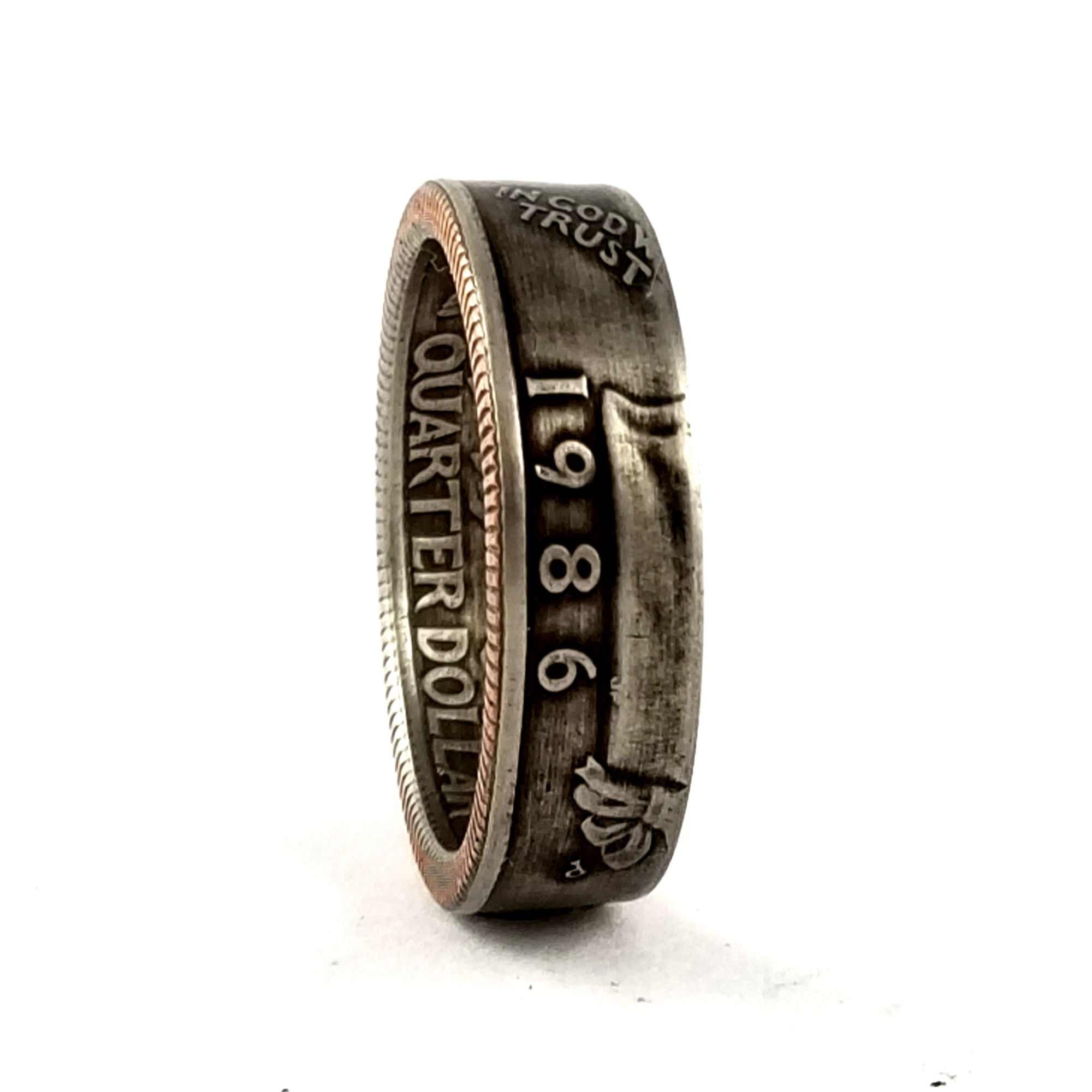 1986 Quarter Ring - 1986 Birthday Gifts by Midnight Jo