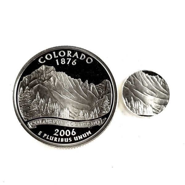 silver colorado proof quarter