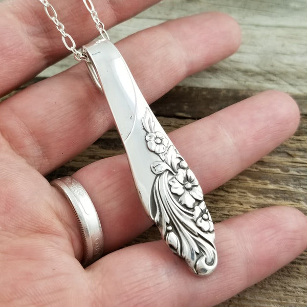 evening star spoon necklace